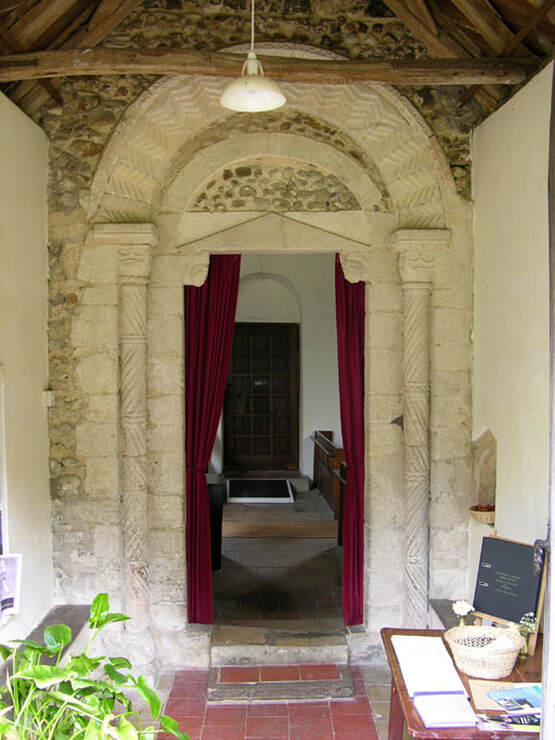 south door - internal